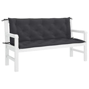 Tuinbankkussen 150 cm zwart Oxford stof