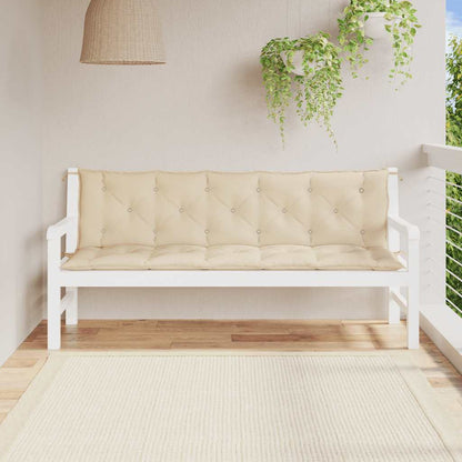 Tuinbankkussens 180X50X7 Cm Oxford Stof 180 cm Beige