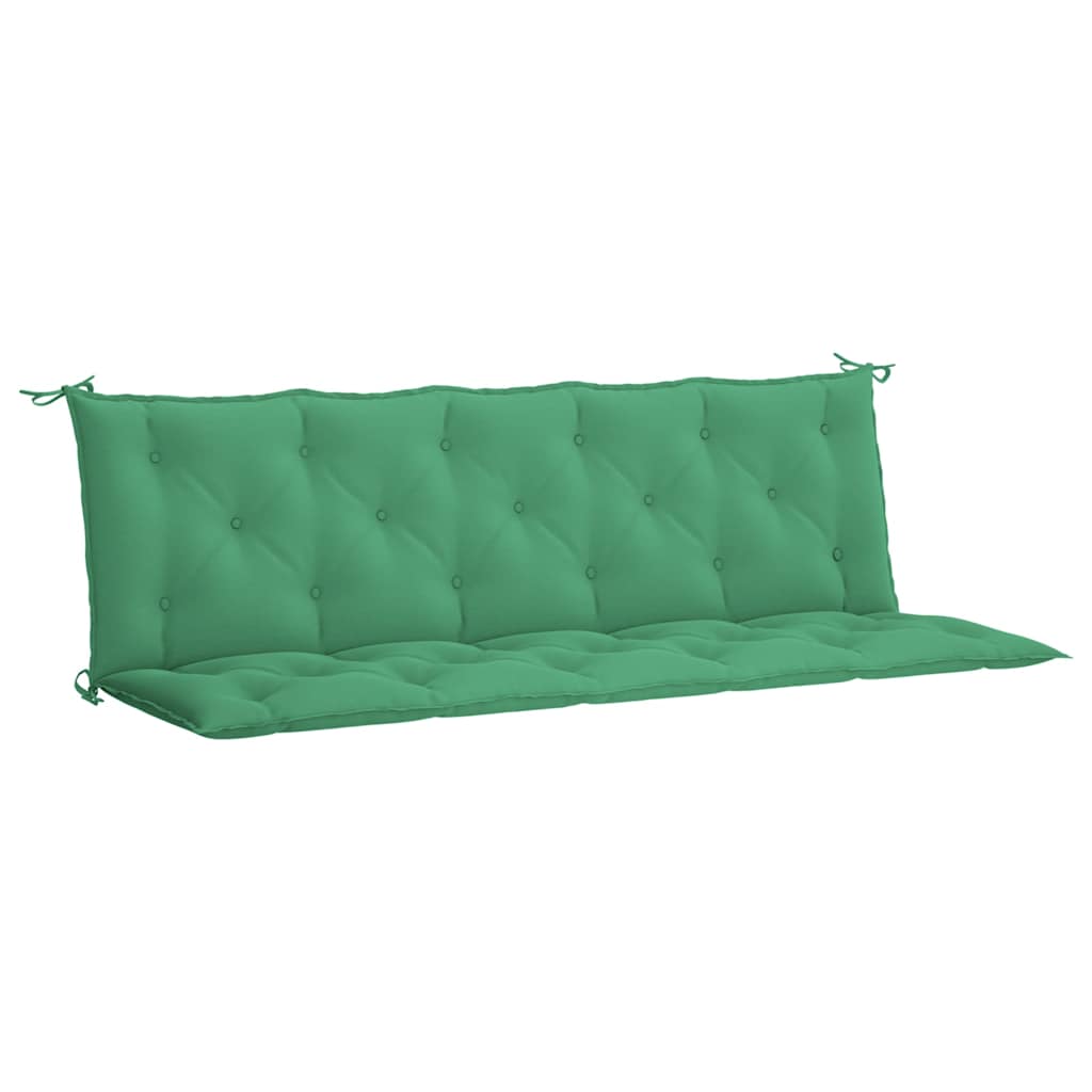 Tuinbankkussen 180x(50+50)x7 cm oxford stof groen