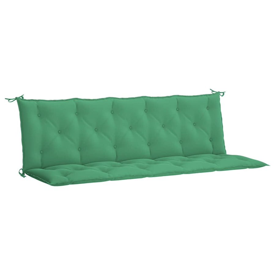 Tuinbankkussen 180x(50+50)x7 cm oxford stof groen
