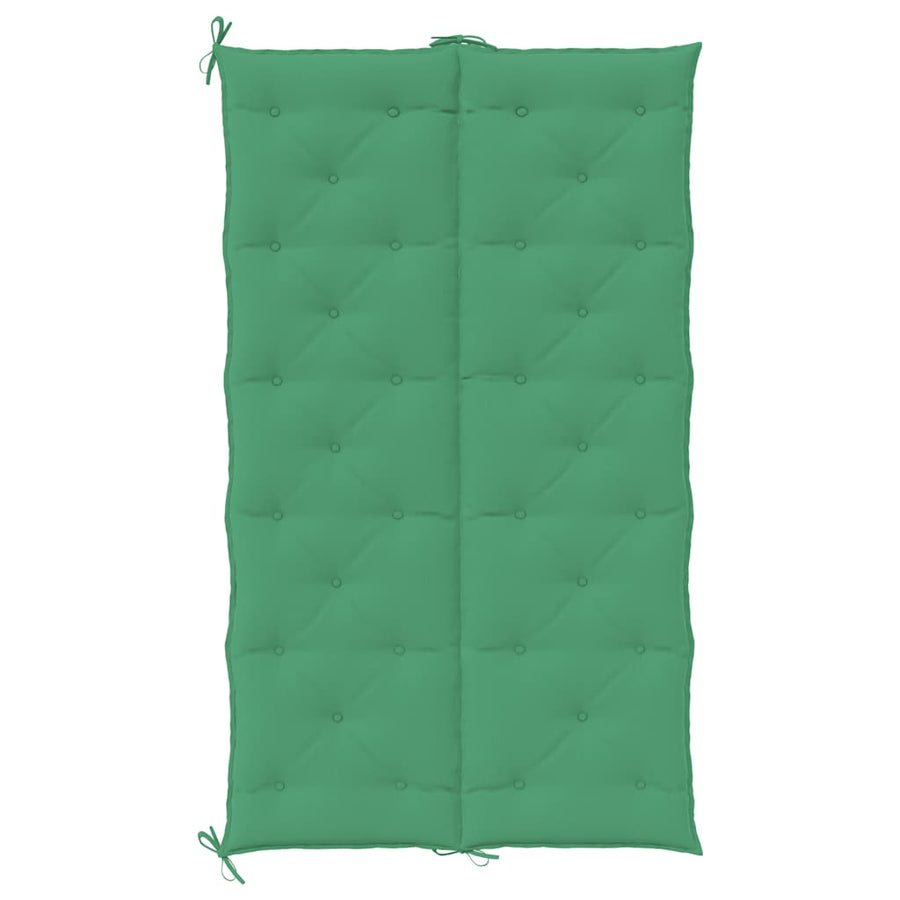 Tuinbankkussen 180x(50+50)x7 cm oxford stof groen