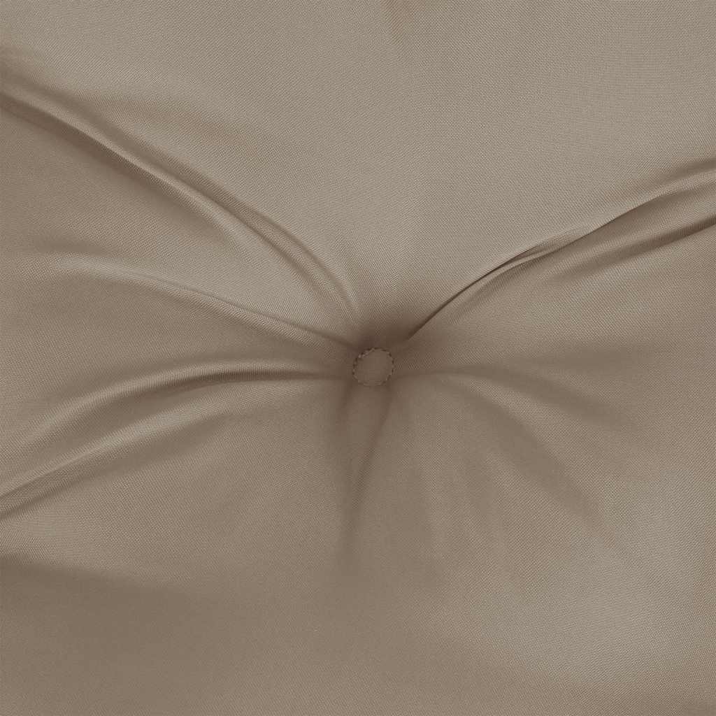 Tuinbankkussen 180x(50+50)x7 cm oxford stof taupe