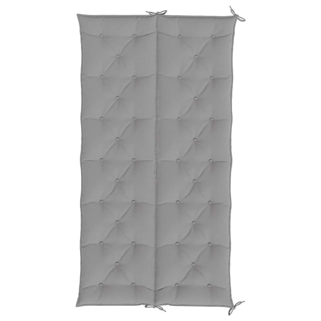 Tuinbankkussen 200x(50+50)x7 cm oxford stof grijs