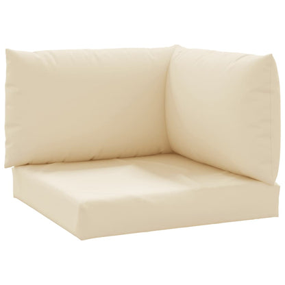 Palletkussens 3 St Oxford Stof Beige Hoekbank
