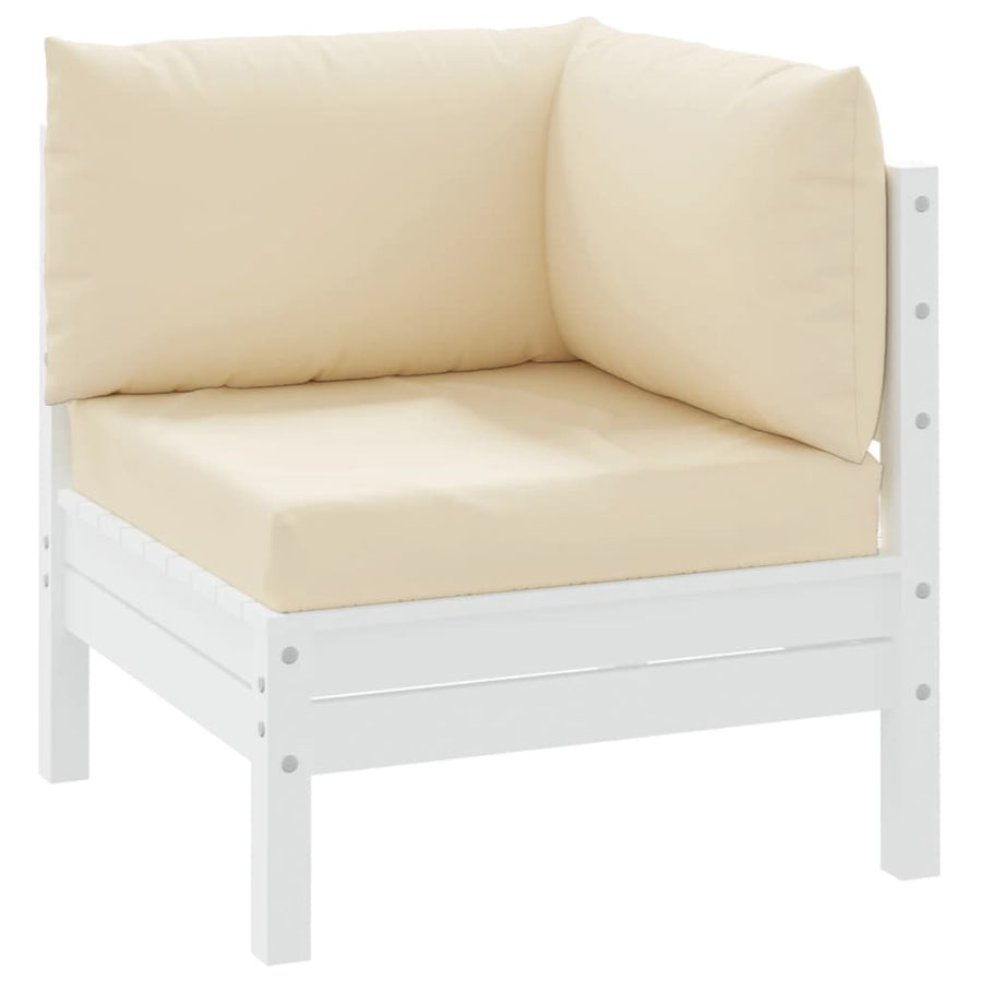 Palletkussens 3 St Oxford Stof Beige Hoekbank