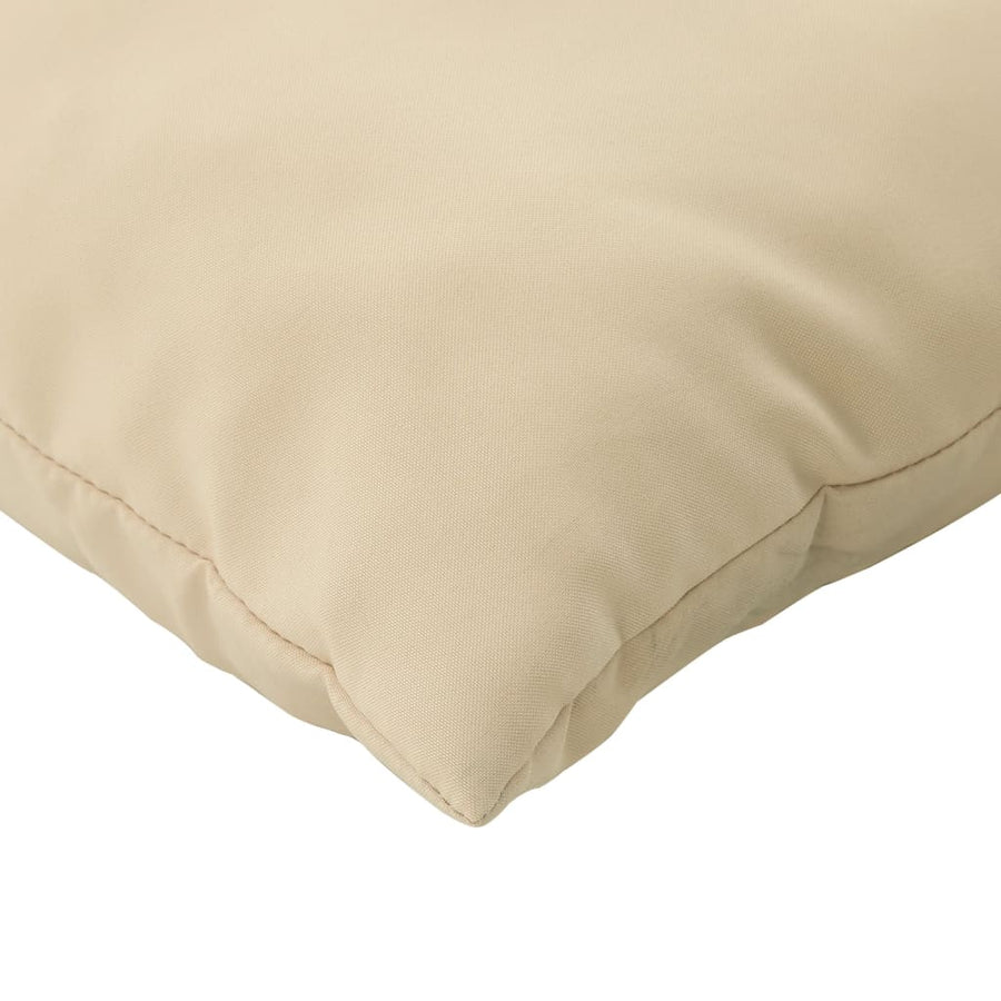 Palletkussens 3 St Oxford Stof Beige Hoekbank