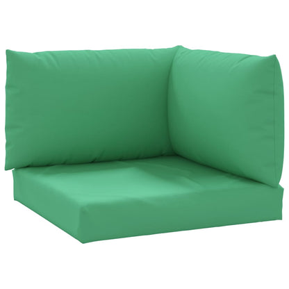 Palletkussens 3 St Oxford Stof Groen Hoekbank