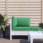 Palletkussens 3 stuks groen oxford stof