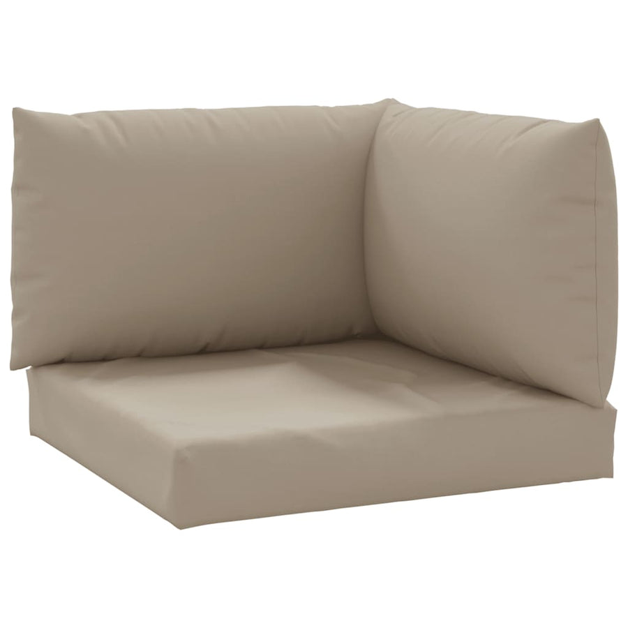 Palletkussens 3 St Oxford Stof Taupe Hoekbank