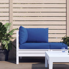 Palletkussens 3 stuks oxford stof blauw