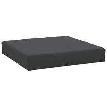 Palletkussen 60x60x6 cm oxford stof zwart