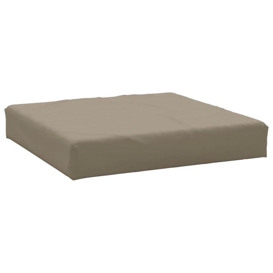 Palletkussen 60x60x6 cm oxford stof taupe