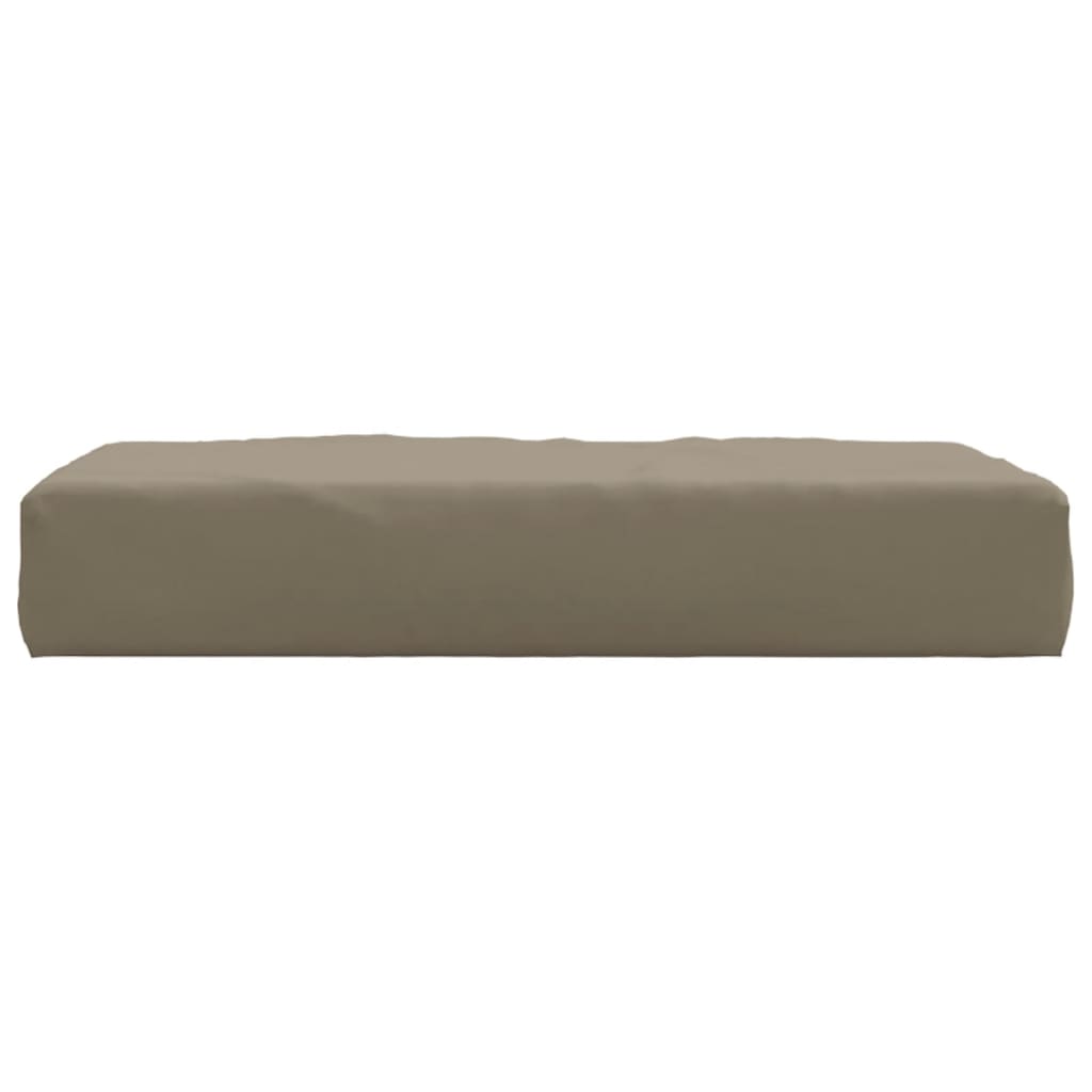 Palletkussen 60x60x6 cm oxford stof taupe
