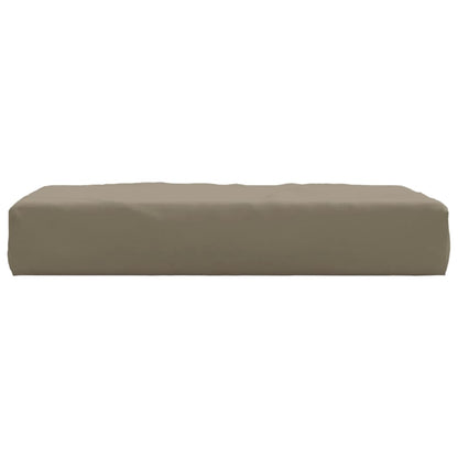 Palletkussen 60x60x6 cm oxford stof taupe