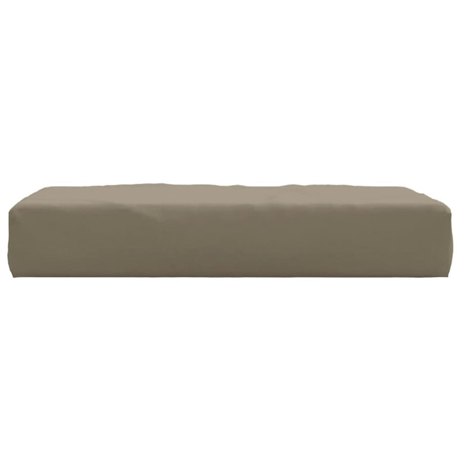 Palletkussen 60x60x6 cm oxford stof taupe