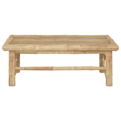Tuin 65X65X30 Cm Bamboe Wit Tafel