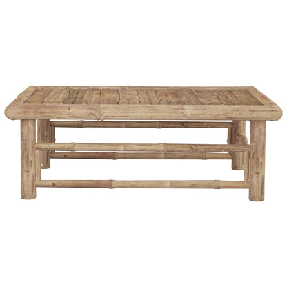 Tuin 65X65X30 Cm Bamboe Wit Tafel