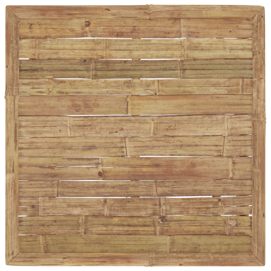 Tuin 65X65X30 Cm Bamboe Wit Tafel