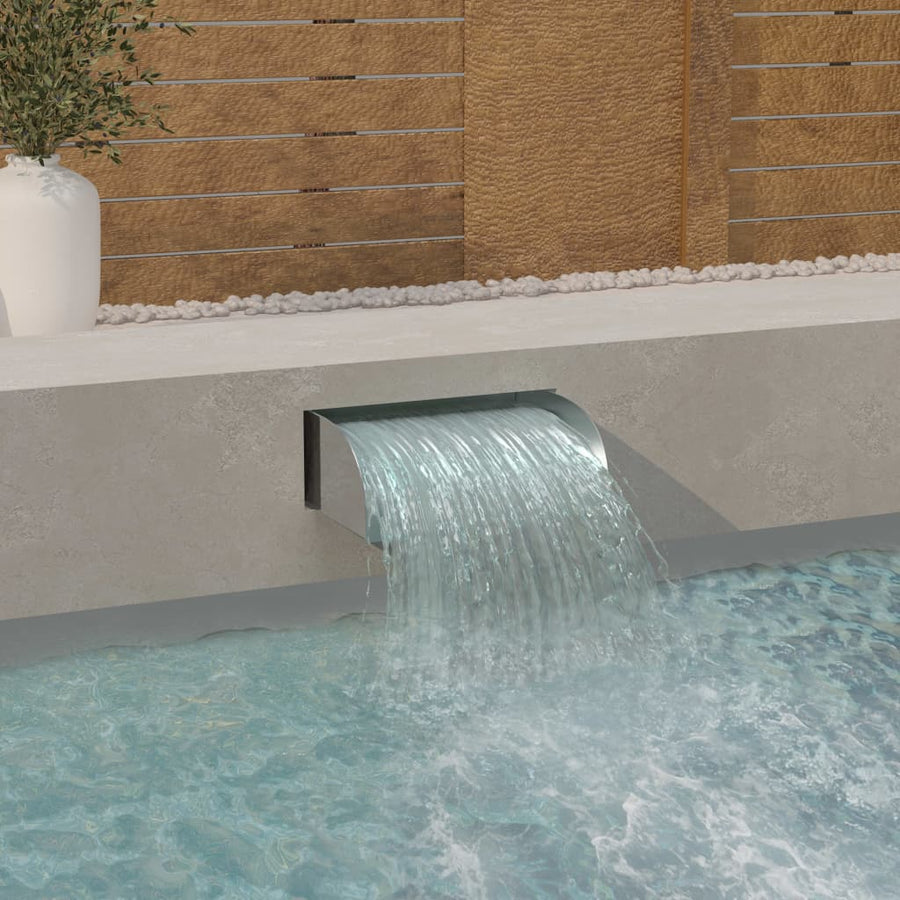 Waterval Roestvrij Staal 304 45 x 34 x 14 cm Met LED's