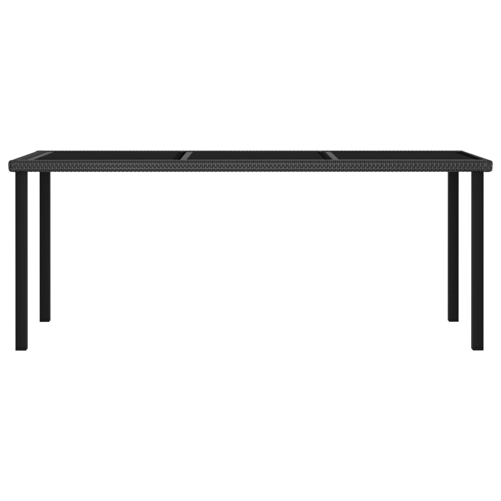 Tuintafel Poly Rattan 180 x 70 x 73 cm