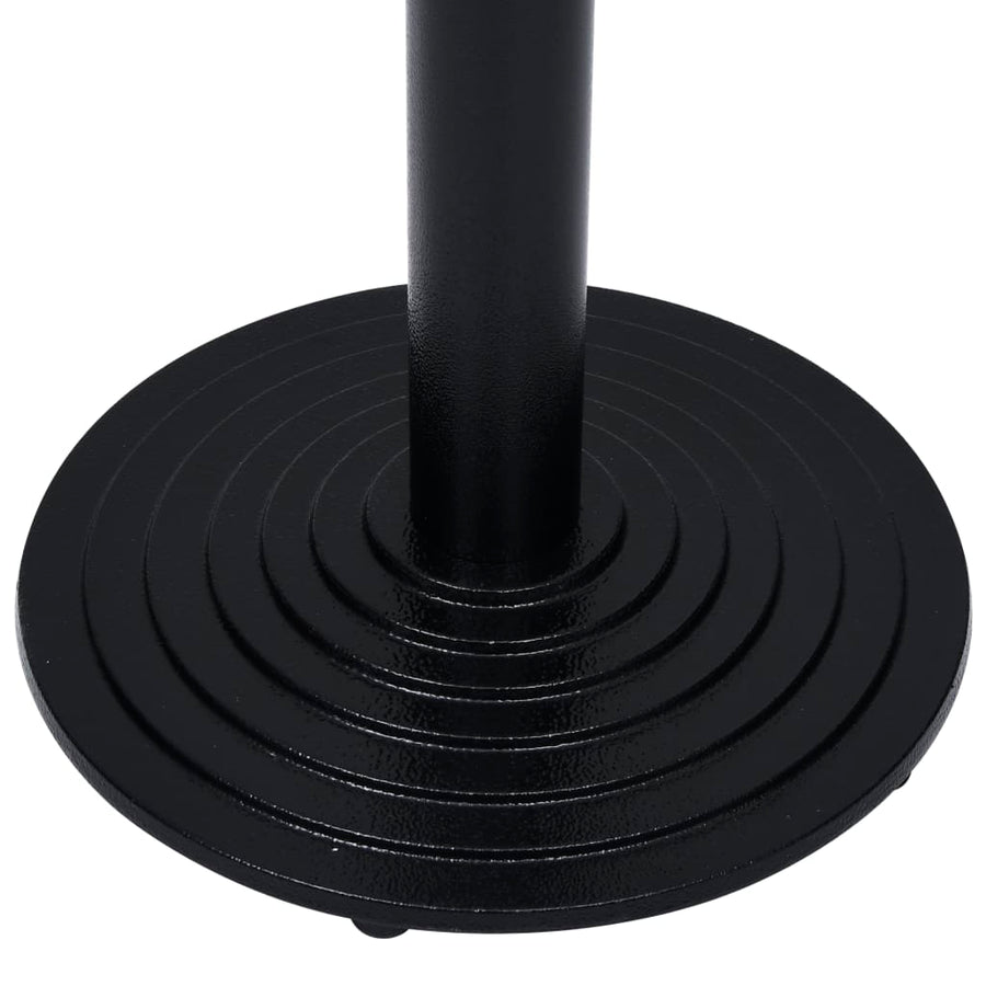 Bistrotafelpoot Ø43x107 cm gietijzer zwart