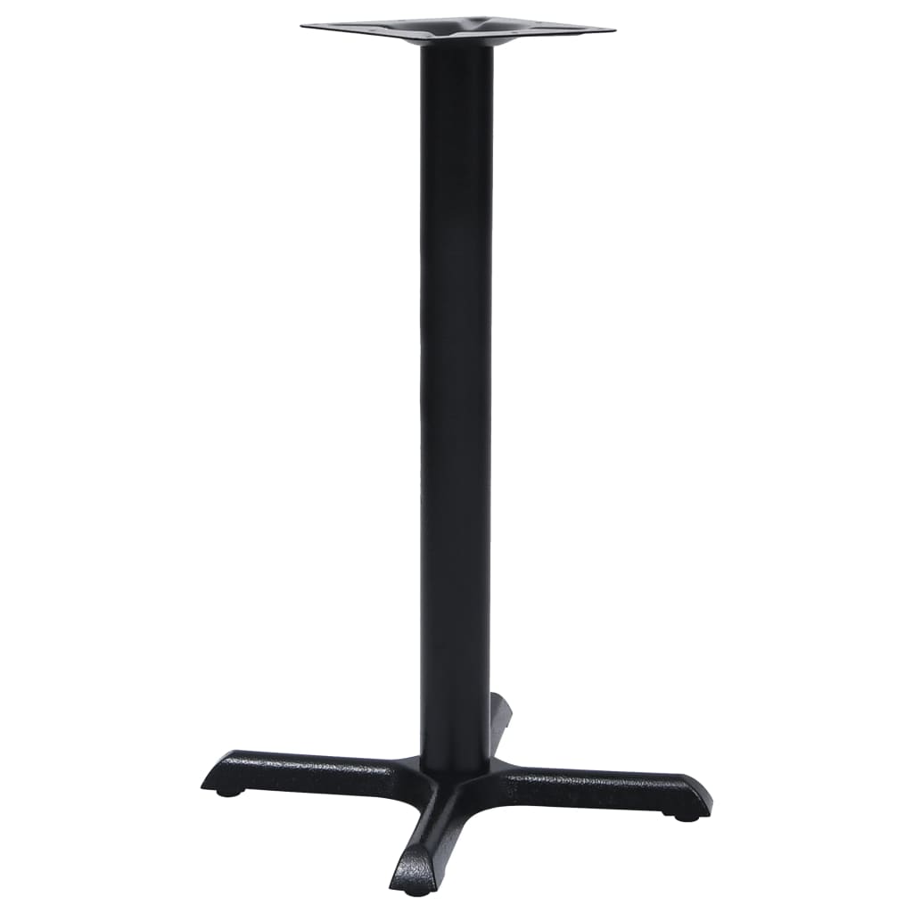 Bistrotafelpoot 56x56x72 cm gietijzer zwart