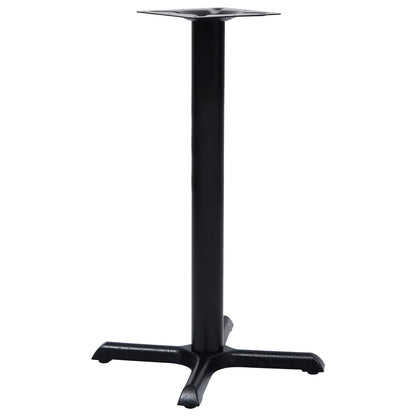 Bistrotafelpoot 56x56x72 cm gietijzer zwart