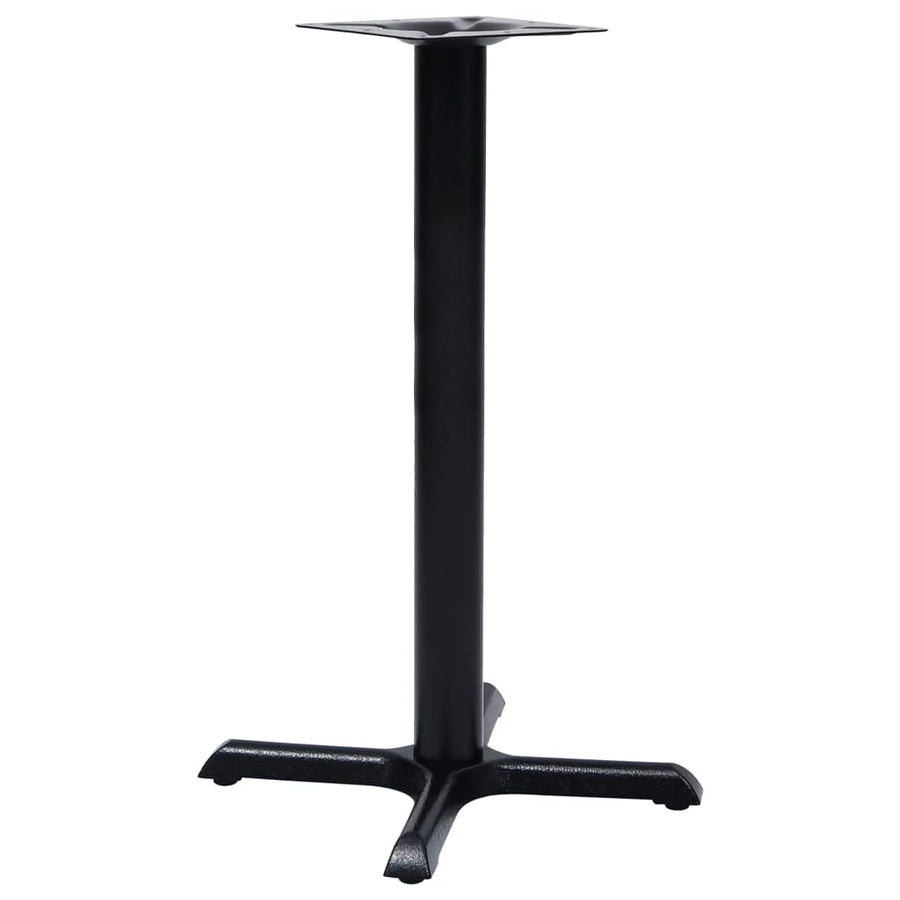 Bistrotafelpoot 56x56x72 cm gietijzer zwart