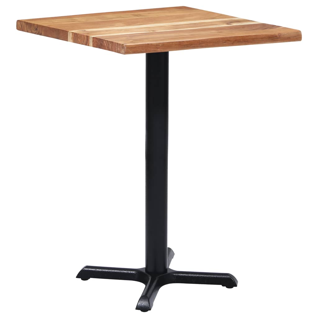 Bistrotafelpoot 56x56x72 cm gietijzer zwart