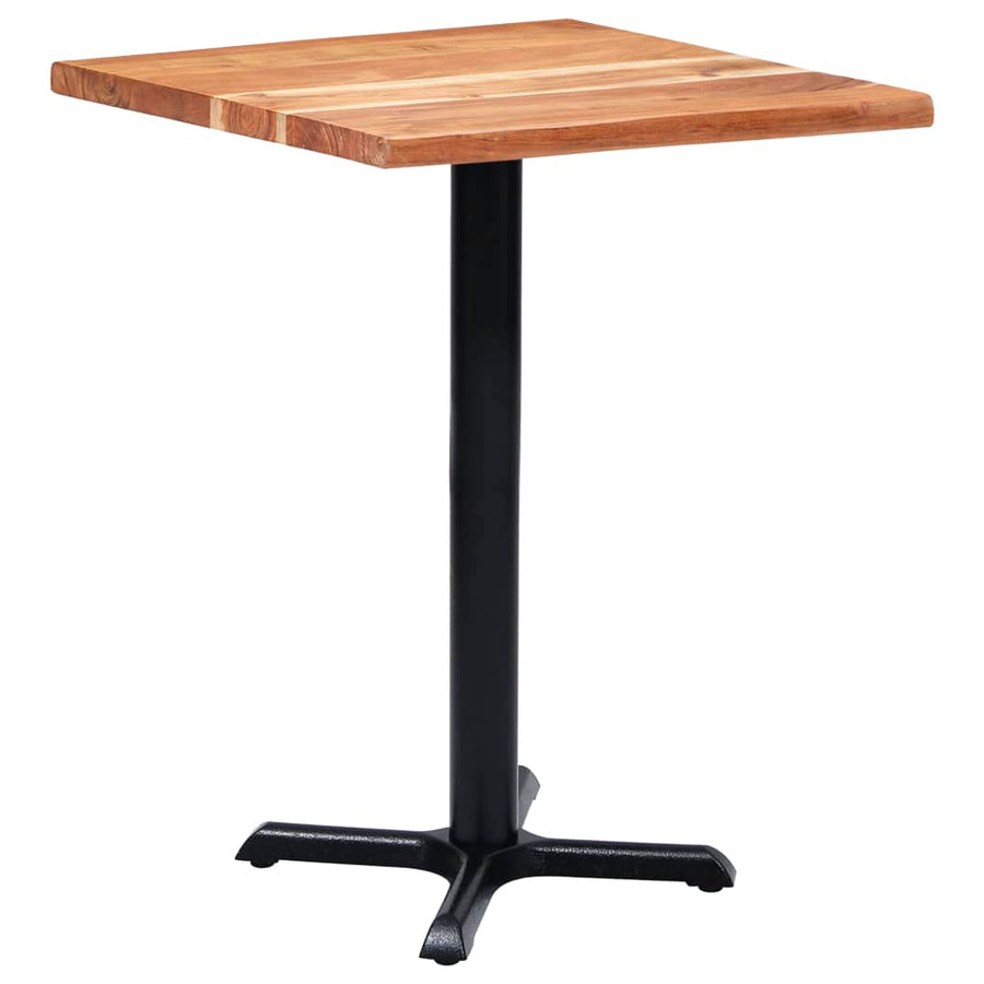 Bistrotafelpoot 56x56x72 cm gietijzer zwart