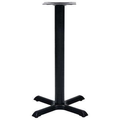 Bistrotafelpoot 56x56x72 cm gietijzer zwart