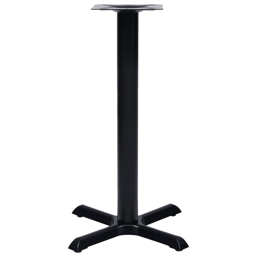 Bistrotafelpoot 56x56x72 cm gietijzer zwart