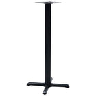 Bistro table leg 56x56x107 cm cast iron black