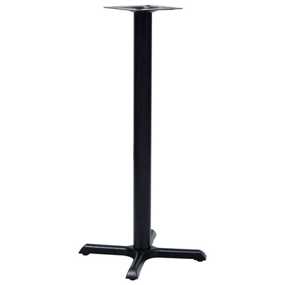 Bistrotafelpoot 56x56x107 cm gietijzer zwart