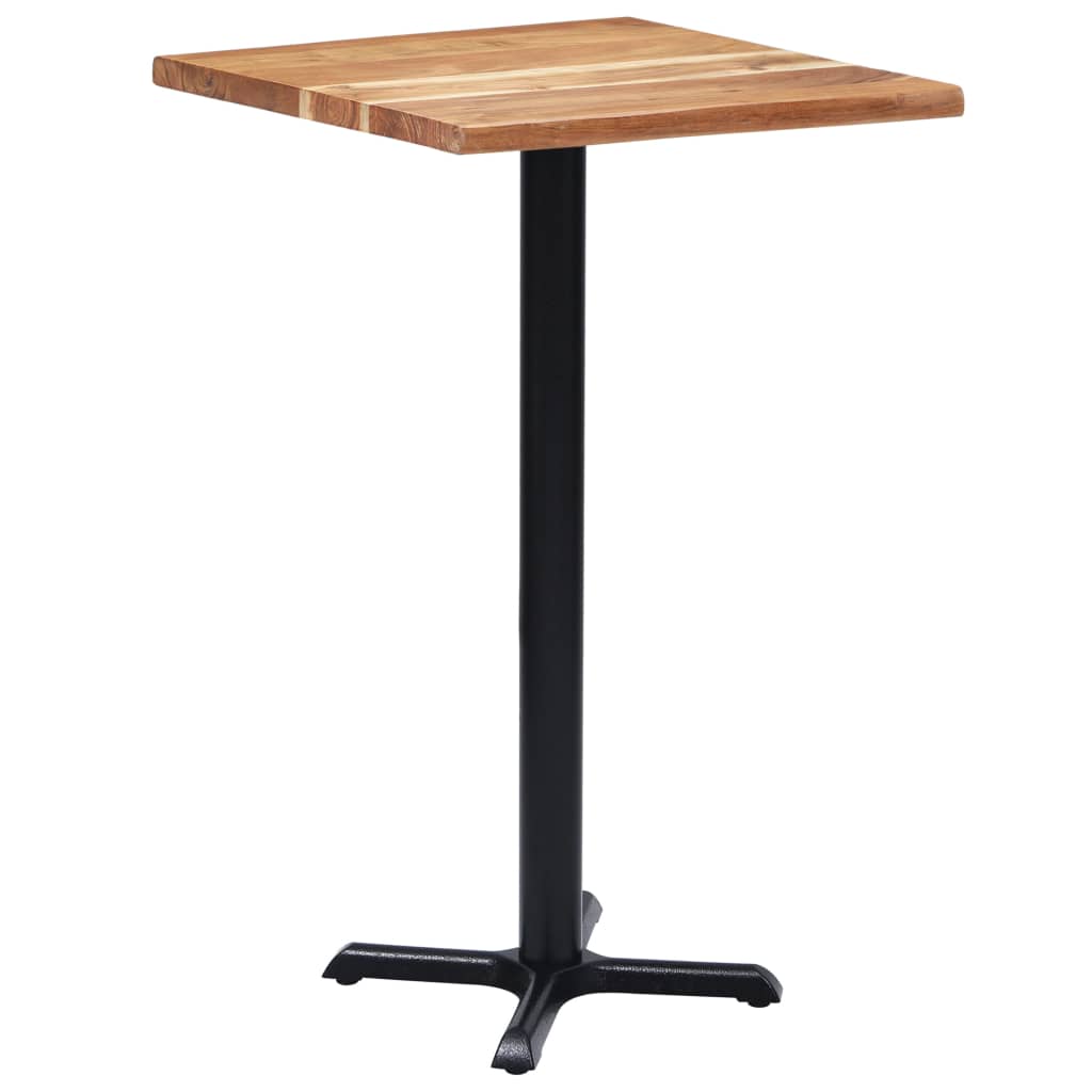 Bistrotafelpoot 56x56x107 cm gietijzer zwart