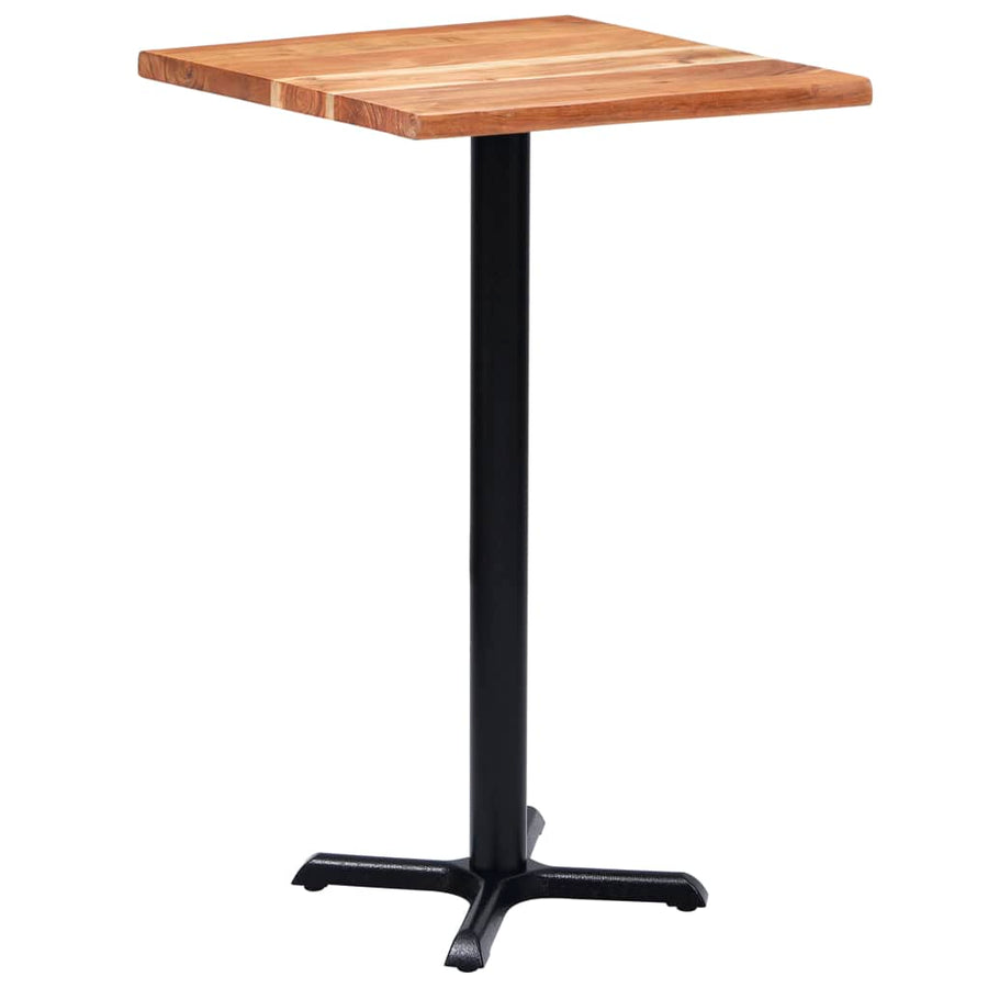 Bistrotafelpoot 56x56x107 cm gietijzer zwart