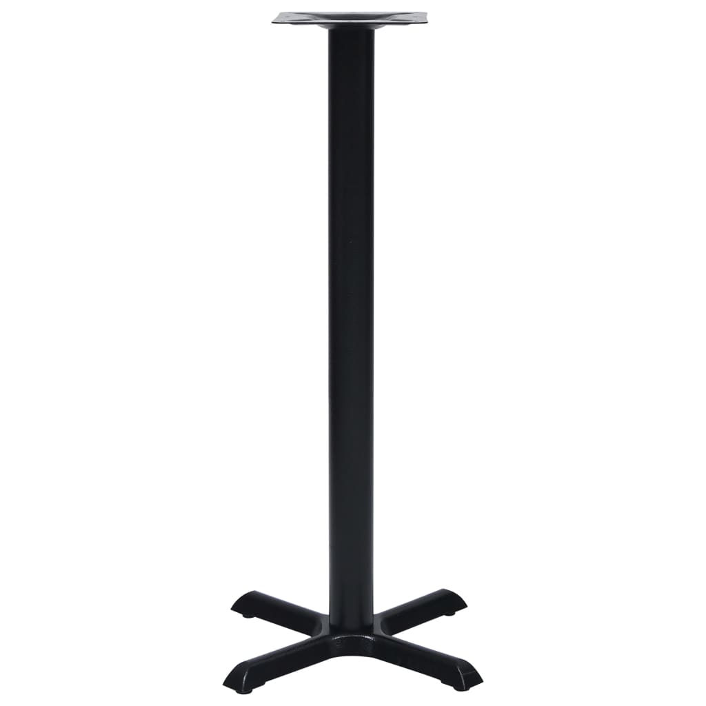 Bistrotafelpoot 56x56x107 cm gietijzer zwart