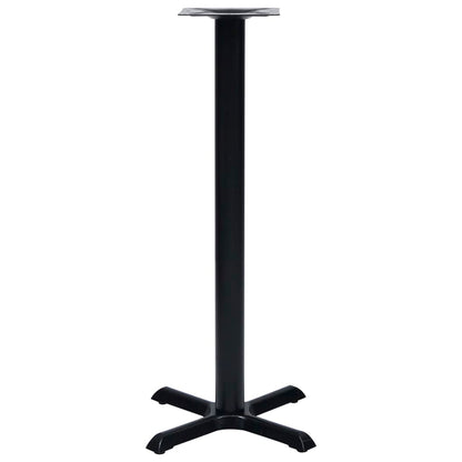 Bistrotafelpoot 56x56x107 cm gietijzer zwart