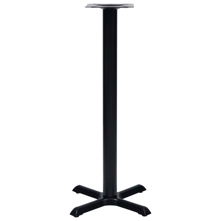 Bistrotafelpoot 56x56x107 cm gietijzer zwart