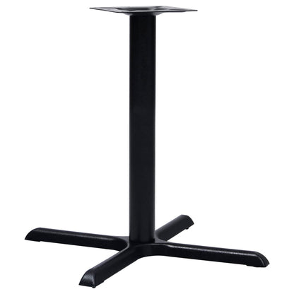 Bistrotafelpoot 76x76x72 cm gietijzer zwart