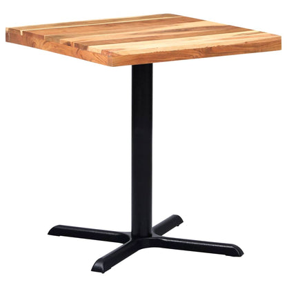 Bistrotafelpoot 76x76x72 cm gietijzer zwart
