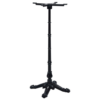 Bistrotafelpoot 52x52x108 cm gietijzer zwart