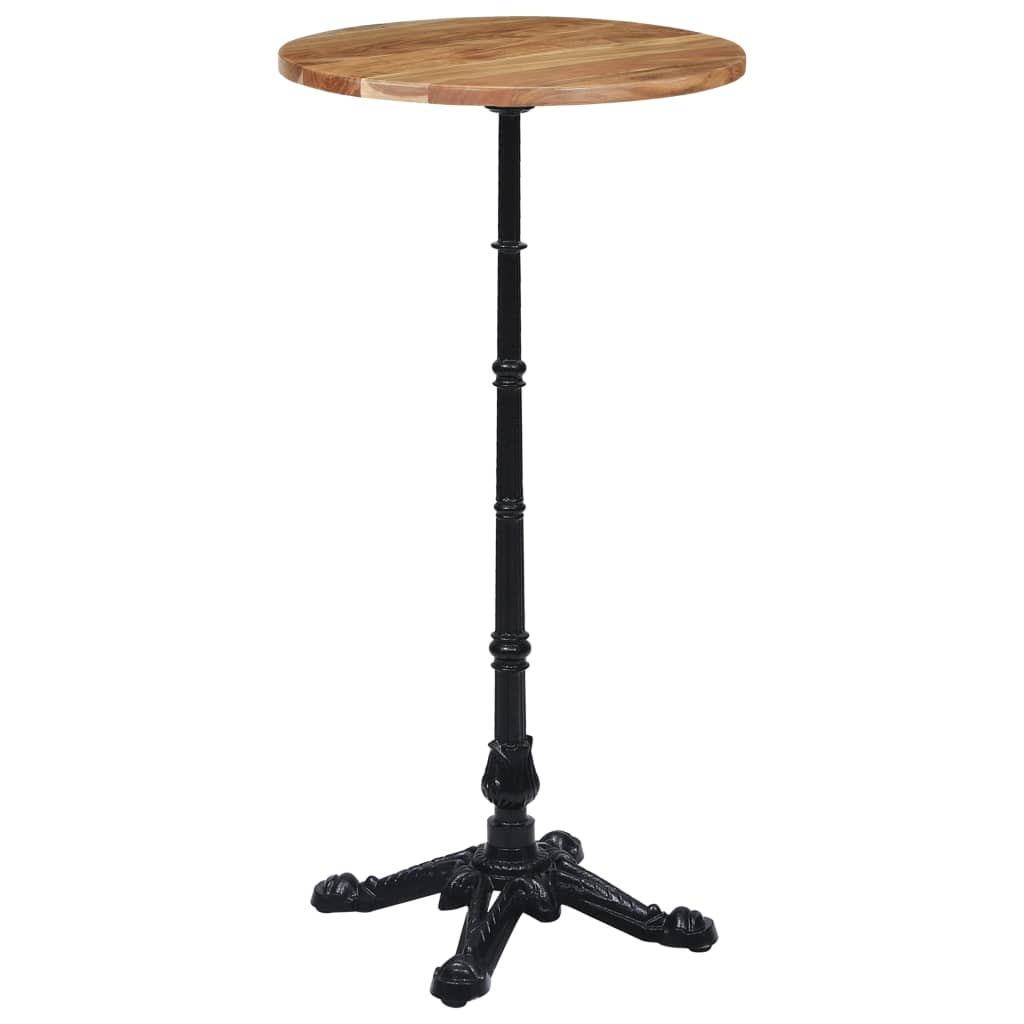 Bistrotafelpoot 52x52x108 cm gietijzer zwart