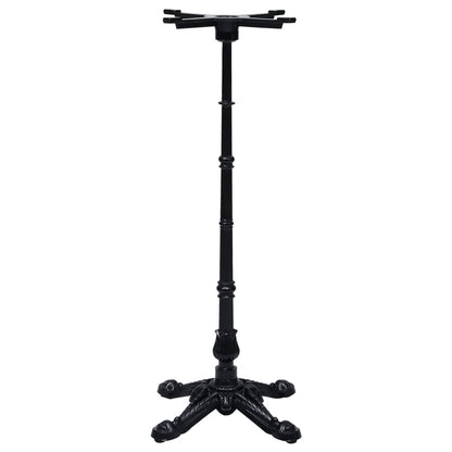 Bistrotafelpoot 52x52x108 cm gietijzer zwart