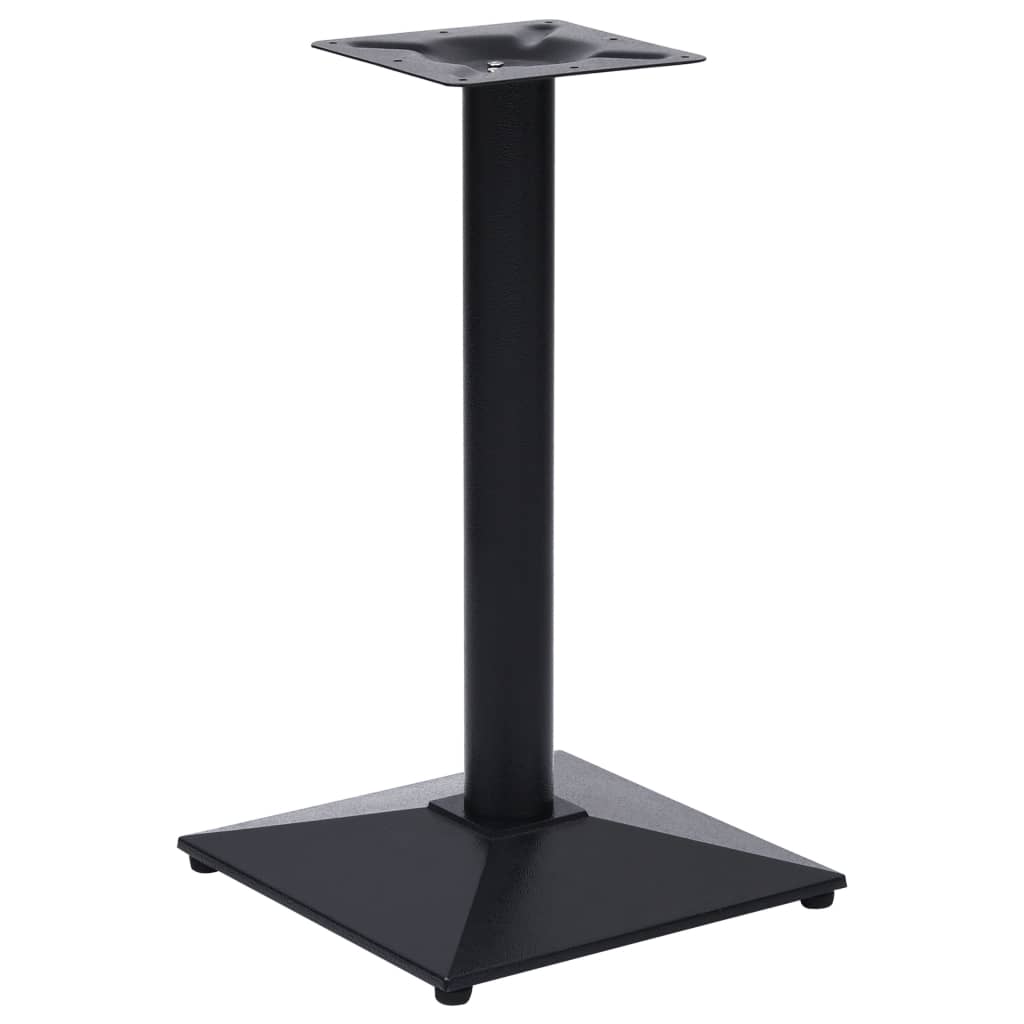 Bistrotafelpoot 41x41x72 cm gietijzer zwart