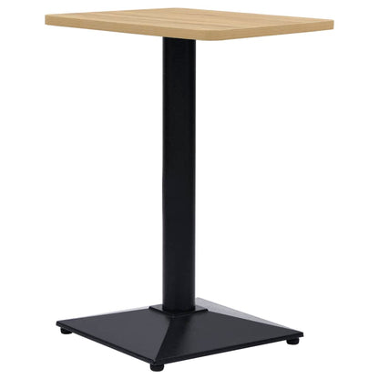 Bistrotafelpoot 41x41x72 cm gietijzer zwart