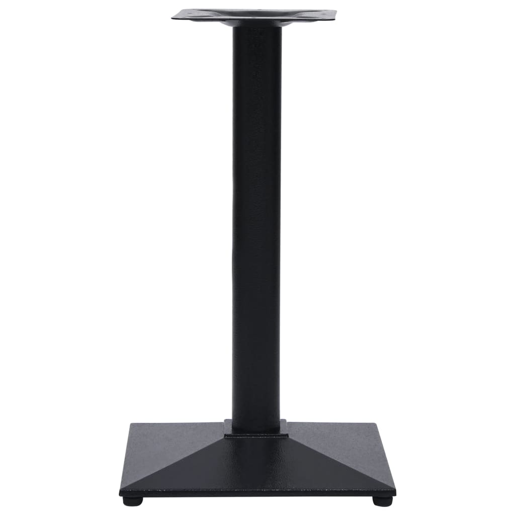 Bistrotafelpoot 41x41x72 cm gietijzer zwart