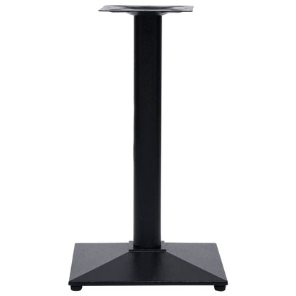 Bistrotafelpoot 41x41x72 cm gietijzer zwart
