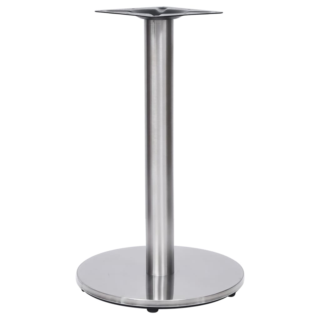Bistrotafelpoot Ø45x72 cm roestvrij staal zilverkleurig