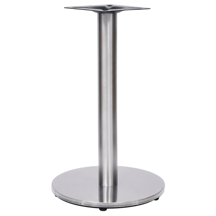 Bistrotafelpoot Ø45x72 cm roestvrij staal zilverkleurig
